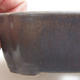 Keramik Bonsai Schüssel 12 x 9,5 x 4 cm, Metallfarbe - 2/4
