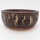Keramik Bonsai Schüssel 15 x 15 x 6 cm, Farbe rissig - 2/4