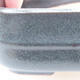 Bonsaischale aus Keramik 13,5 x 12 x 4,5 cm, graue Farbe - 2/3