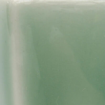 Keramik-Bonsaischale 4,5 x 4,5 x 6 cm, Farbe grün - 2