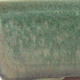 Keramik-Bonsaischale 13 x 9 x 5 cm, Farbe grün - 2/3
