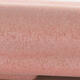 Keramik-Bonsaischale 11 x 8,5 x 3 cm, Farbe rosa - 2/3