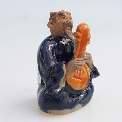 Keramikfigur - ein Salbei mit einer Gitarre - 2