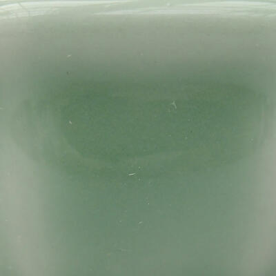 Keramik-Bonsaischale 4,5 x 4 x 2,5 cm, Farbe Grün - 2