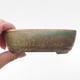 Keramik Bonsaischale 13 x 8,5 x 3,5 cm, Farbe grün - 2/4