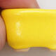 Mini-Bonsaischale 3 x 2,5 x 1,5 cm, Farbe gelb - 2/3