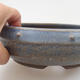 Keramik Bonsai Schüssel - 15 x 15 x 5 cm, Farbe blau - 2/3