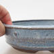 Keramik Bonsai Schüssel - 18,5 x 18,5 x 5 cm, Farbe blau - 2/3