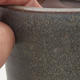 Keramische Bonsai-Schale 9 x 9 x 10,5 cm, graue Farbe - 2/3