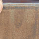 Keramische Bonsai-Schale 10 x 10 x 8,5 cm, braun-blaue Farbe - 2. Qualität - 2/4