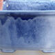 Bonsaischale aus Keramik 12 x 9 x 5 cm, Farbe blau - 2/3