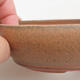 Keramik Bonsai Schüssel 12 x 12 x 3 cm, rote Farbe - 2/3