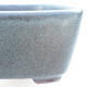 Bonsaischale aus Keramik 12,5 x 10 x 5,5 cm, graue Farbe - 2/3