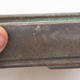 Keramische Bonsai-Schale 18 x 13 x 4,5 cm, Farbe braun-grün - 2. Qualität - 2/4