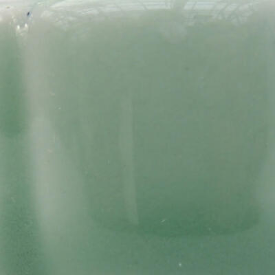 Keramik-Bonsaischale 3,5 x 3,5 x 2,5 cm, Farbe grün - 2