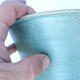 Keramik Bonsai Schüssel 22 x 22 x 20 cm Farbe grün - 2/3