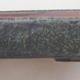 Keramische Bonsai-Schale 10,5 x 7 x 2 cm, Farbe braun-blau - 2. Qualität - 2/4