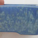 Keramik Bonsai Schüssel 9,5 x 7 x 3,5 cm, Farbe blau - 2. Qualität - 2/4