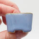 Mini-Bonsaischale 3,5 x 3,5 x 2,5 cm, Farbe blau - 2/3