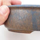 Keramik Bonsai Schüssel 19 x 15 x 4,5 cm, braun-blaue Farbe - 2/4
