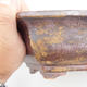 Keramik Bonsai Schüssel 24 x 21,5 x 8 cm, braune Farbe - 2/4