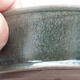 Bonsaischale aus Keramik 19 x 19 x 5,5 cm, Farbe grün - 2/3
