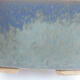 Keramik-Bonsaischale 12 x 12 x 8 cm, Farbe Blau - 2/3