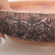 Keramische Bonsai-Schale 14,5 x 14,5 x 3,5 cm, Farbe rissig - 2/4