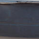 Keramik-Bonsaischale 13,5 x 10,5 x 4 cm, Farbe schwarz - 2/3