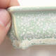 Mini Bonsai Schüssel 9,5 x 7 x 3,5 cm, Farbe grün - 2/3