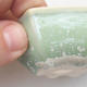 Mini Bonsai Schüssel 7 x 6,5 x 3 cm, Farbe grün - 2/3