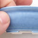 Mini Bonsai Schüssel 8,5 x 6,5 x 2,5 cm, Farbe blau - 2/3