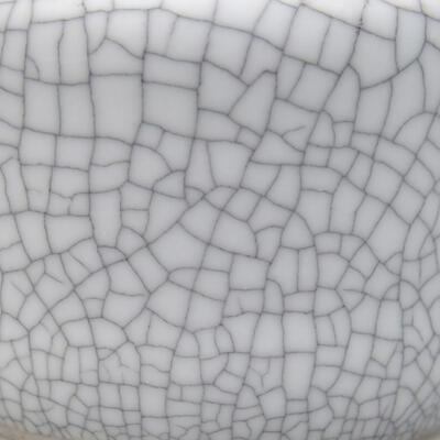 Keramik-Bonsaischale 3,5 x 3,5 x 2,5 cm, Raku-Farbe - 2