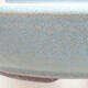 Keramische Bonsai-Schale 24 x 24 x 4,5 cm, Farbe blau - 2/4