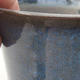 Keramische Bonsai-Schale 10 x 10 x 8,5 cm, Farbe blau - 2/3