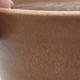 Keramische Bonsai-Schale 14,5 x 14,5 x 16 cm, braune Farbe - 2/3