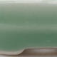 Keramik-Bonsaischale 4,5 x 3 x 2 cm, Farbe grün - 2/3