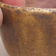 Keramische Bonsai-Schale 7,5 x 6,5 x 3,5 cm, braune Farbe - 2/3