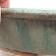 Keramische Bonsai-Schale 23,5 x 21 x 5 cm, Farbe grün - 2/3