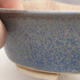 Keramische Bonsai-Schale 14 x 12 x 3,5 cm, Farbe blau - 2/3
