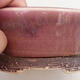 Bonsaischale aus Keramik 12 x 12 x 5 cm, Farbe rosa - 2/3