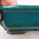 Bonsaischale aus Keramik 17,5 x 13,5 x 5,5 cm, Farbe grün - 2/3