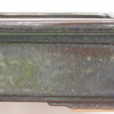 Keramische Bonsai-Schale 16 x 12 x 5,5 cm, Farbe grün - 2