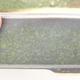 Keramische Bonsai-Schale 15 x 11,5 x 5,5 cm, Farbe grau-grün - 2/4