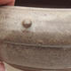 Keramische Bonsai-Schale 15 x 15 x 6 cm, graue Farbe - 2/3
