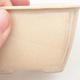 Keramische Bonsai-Schale 8,8 x 8,5 x 5 cm, beige Farbe - 2/3