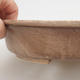 Keramik Bonsai Schüssel 24 x 21 x 5 cm, braun-beige Farbe - 2/3