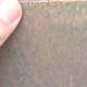 Keramische Bonsai-Schale 13,5 x 13,5 x 13,5 cm, Farbe braun-grün - 2/3