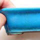 Bonsaischale aus Keramik 12,5 x 10 x 4,5 cm, Farbe blau - 2/3