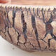 Keramische Bonsai-Schale 20 x 20 x 7 cm, graue Farbe - 2/4
